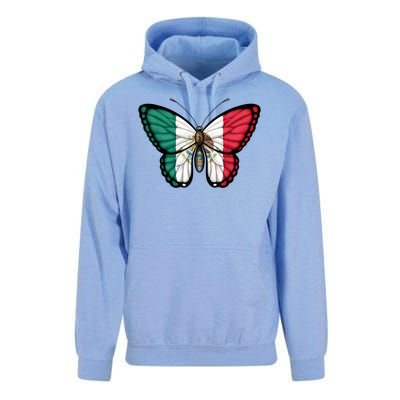 Mexican Independence Day Butterfly Unisex Surf Hoodie