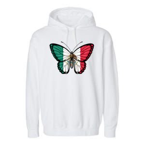 Mexican Independence Day Butterfly Garment-Dyed Fleece Hoodie