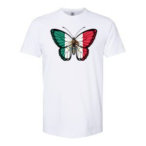 Mexican Independence Day Butterfly Softstyle CVC T-Shirt