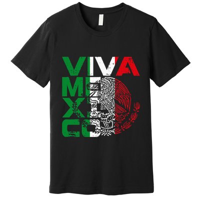 Mexican Independence Day Viva Mexico Premium T-Shirt
