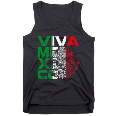 Mexican Independence Day Viva Mexico Tank Top
