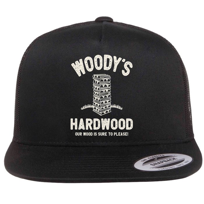 Mens Inappropriate Dirty Adult Humor Funny Woody's Hardwood Flatbill Hat