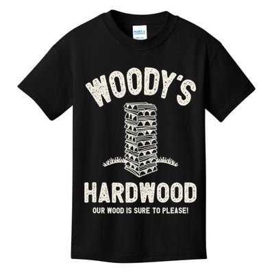 Mens Inappropriate Dirty Adult Humor Funny Woody's Hardwood Kids T-Shirt