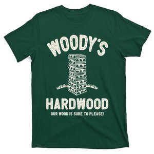 Mens Inappropriate Dirty Adult Humor Funny Woody's Hardwood T-Shirt