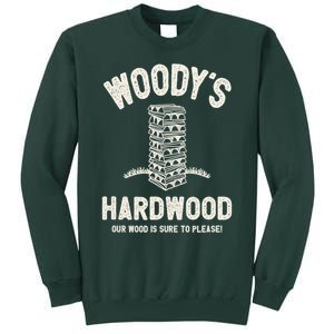 Mens Inappropriate Dirty Adult Humor Funny Woody's Hardwood Tall Sweatshirt