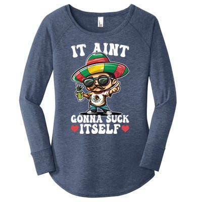 Mexico Independence Day Lime Tequila It Aint Gonna Suck Cool Gift Women's Perfect Tri Tunic Long Sleeve Shirt