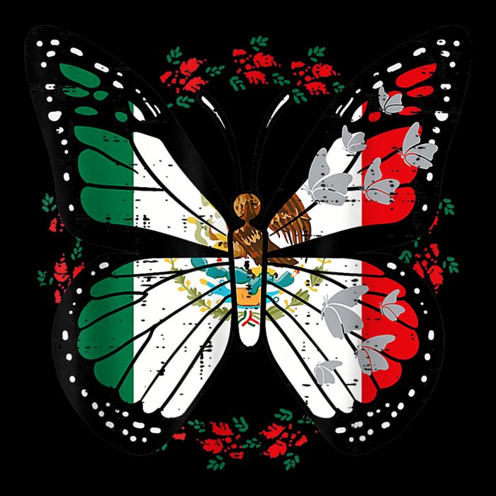 Mexican Independence Day Butterfly Mexico T-Shirt