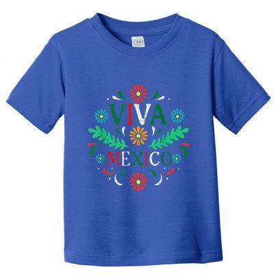 Mexican Independence Day Viva Mexico Otomi Toddler T-Shirt