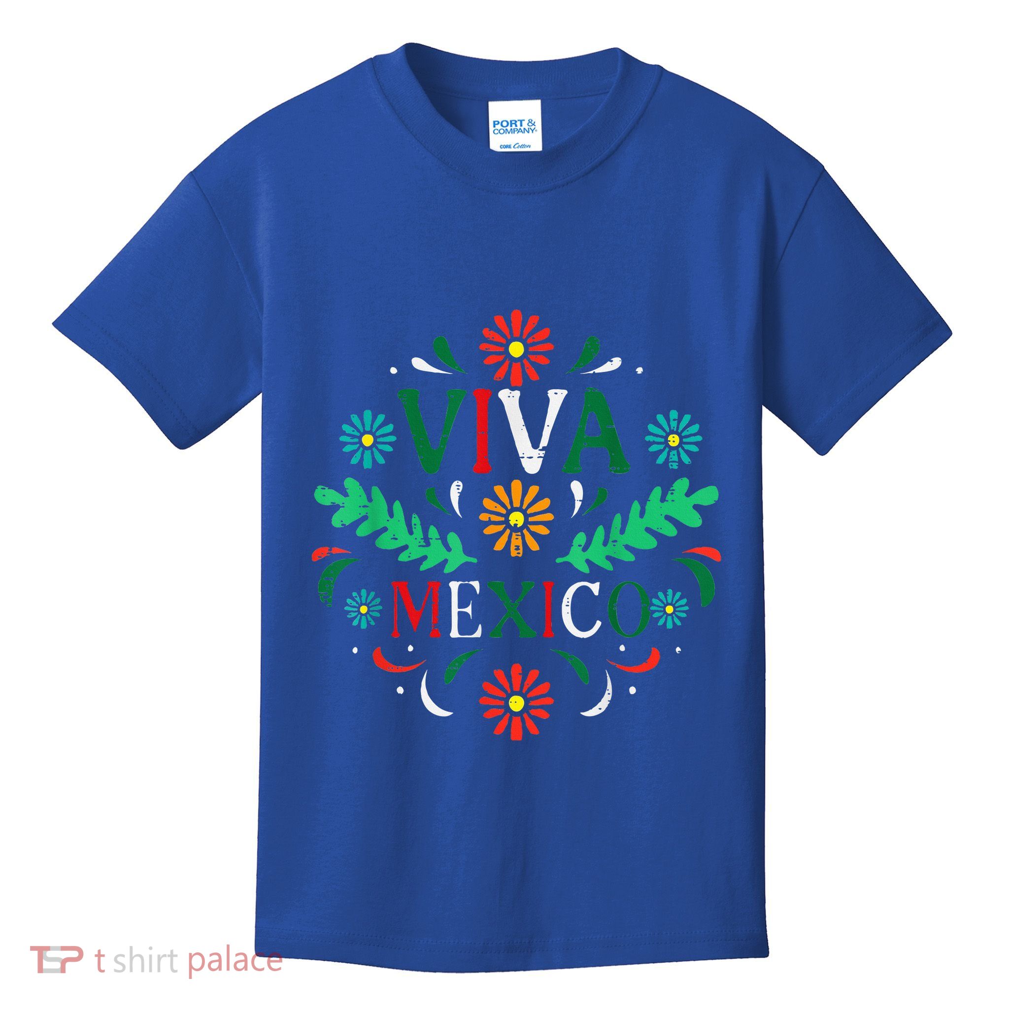Mexican Independence Day Viva Mexico Otomi Kids T-Shirt