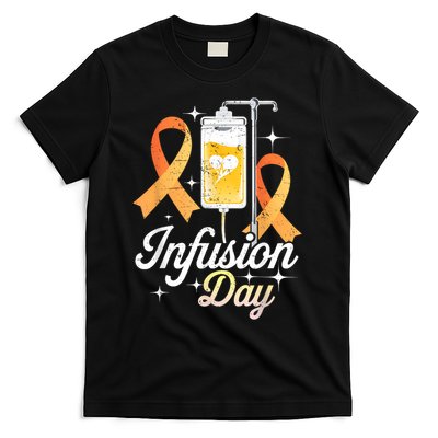 MS Infusion Day Multiple Sclerosis Awareness Ribbon T-Shirt