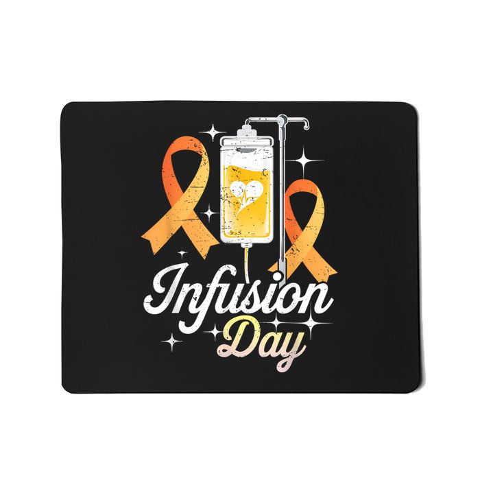 MS Infusion Day Multiple Sclerosis Awareness Ribbon Mousepad