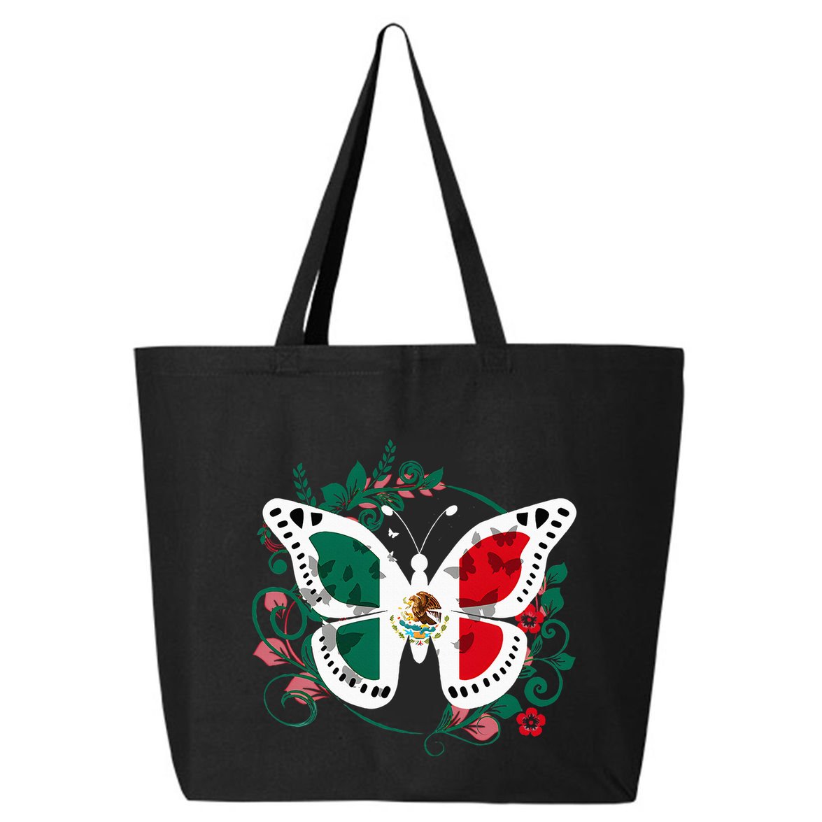 Mexican Independence Day Butterfly Mexico 25L Jumbo Tote