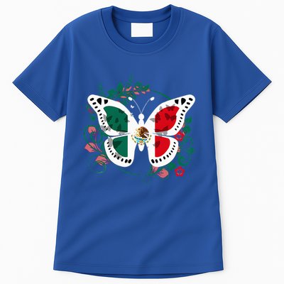Mexican Independence Day Butterfly Mexico Tall T-Shirt