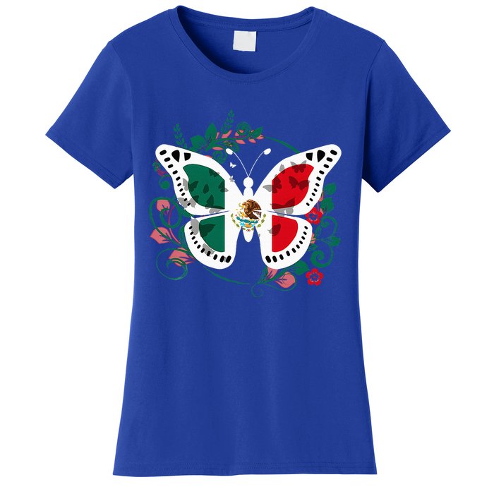 Mexican Independence Day Butterfly Mexico Women's T-Shirt