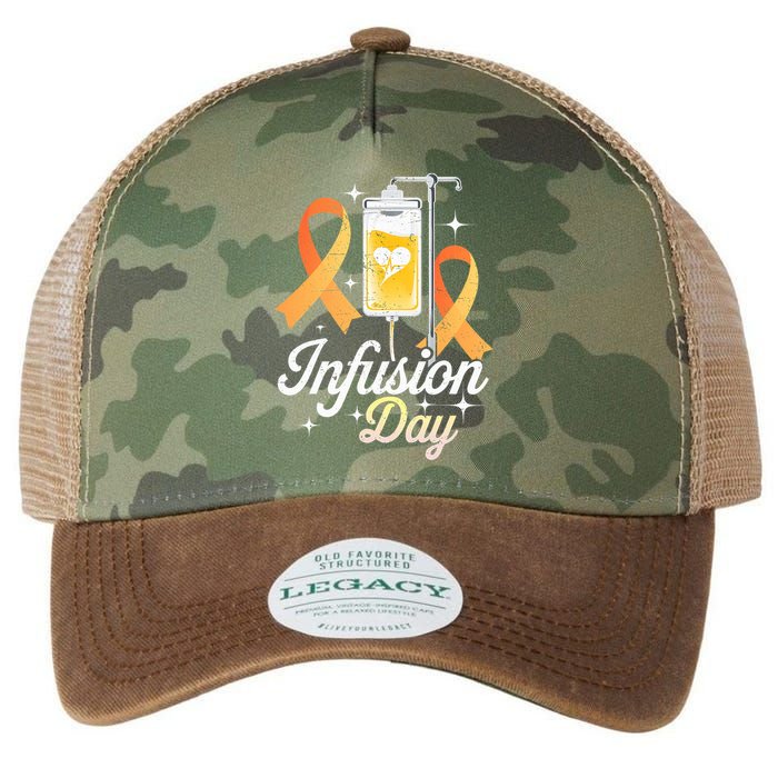 MS I.n.f.u.s.i.o.n Day Multiple Sclerosis Awareness Ribbon Legacy Tie Dye Trucker Hat