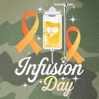 MS I.n.f.u.s.i.o.n Day Multiple Sclerosis Awareness Ribbon Legacy Tie Dye Trucker Hat
