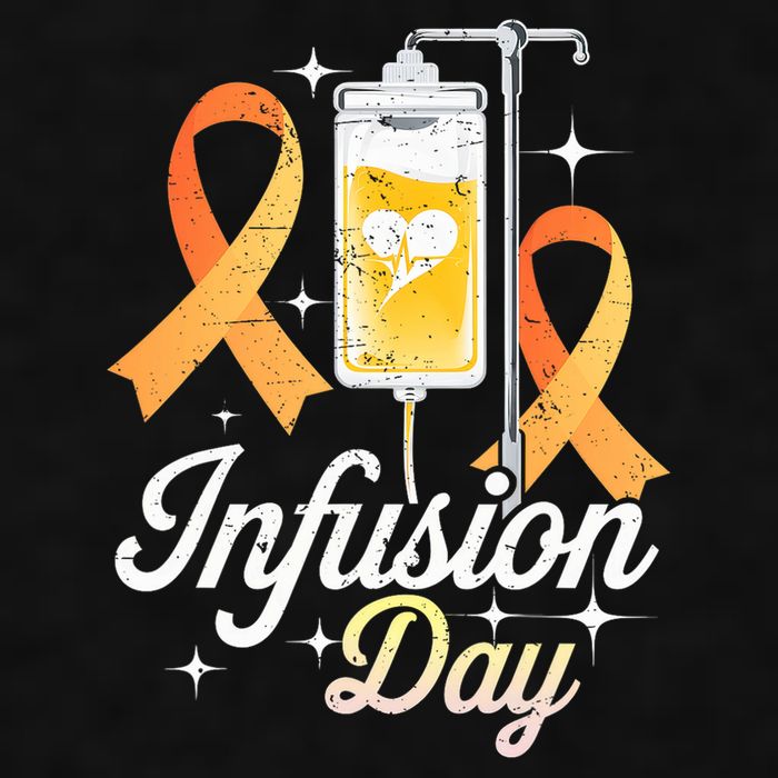 MS I.n.f.u.s.i.o.n Day Multiple Sclerosis Awareness Ribbon Ladies PosiCharge Tri-Blend Wicking Tank