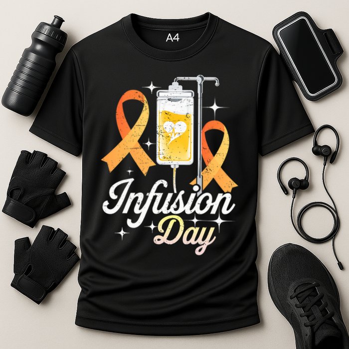 MS I.n.f.u.s.i.o.n Day Multiple Sclerosis Awareness Ribbon Performance Shirt
