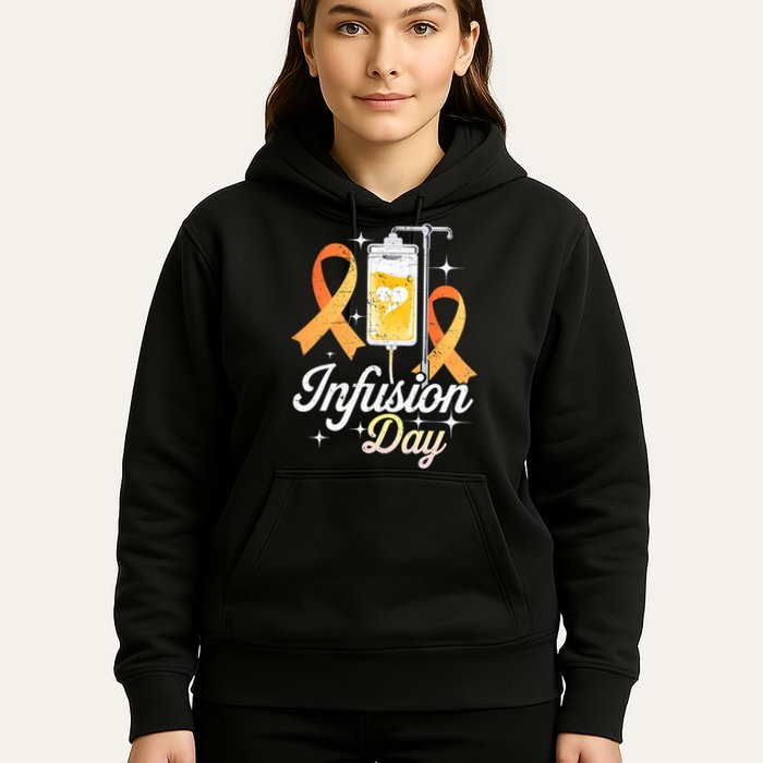 MS I.n.f.u.s.i.o.n Day Multiple Sclerosis Awareness Ribbon Hoodie