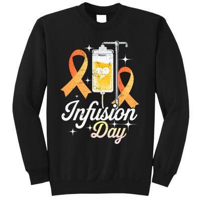 MS I.n.f.u.s.i.o.n Day Multiple Sclerosis Awareness Ribbon Sweatshirt