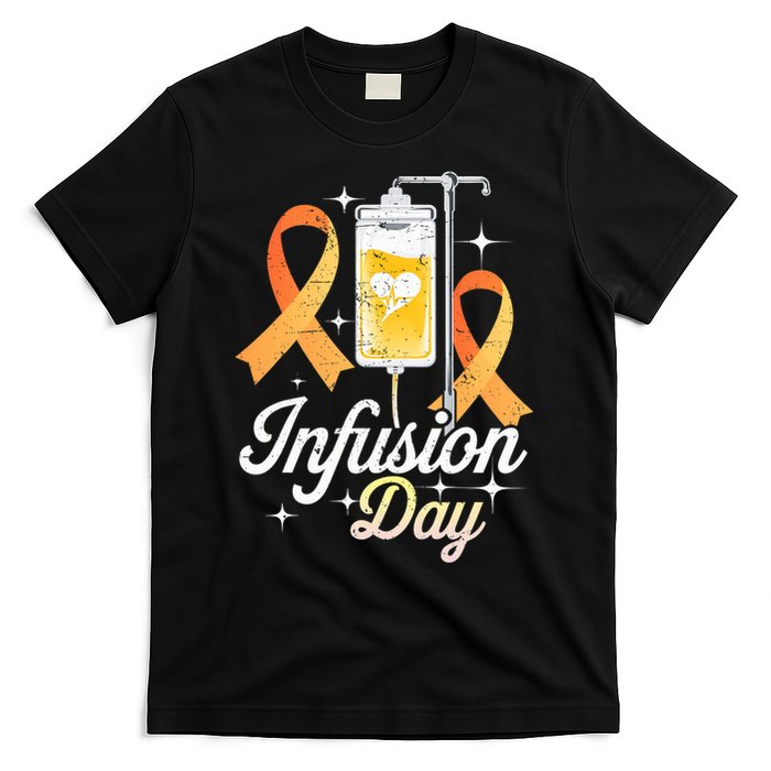 MS I.n.f.u.s.i.o.n Day Multiple Sclerosis Awareness Ribbon T-Shirt