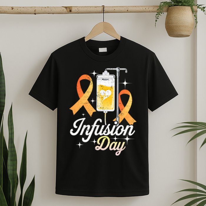 MS I.n.f.u.s.i.o.n Day Multiple Sclerosis Awareness Ribbon T-Shirt