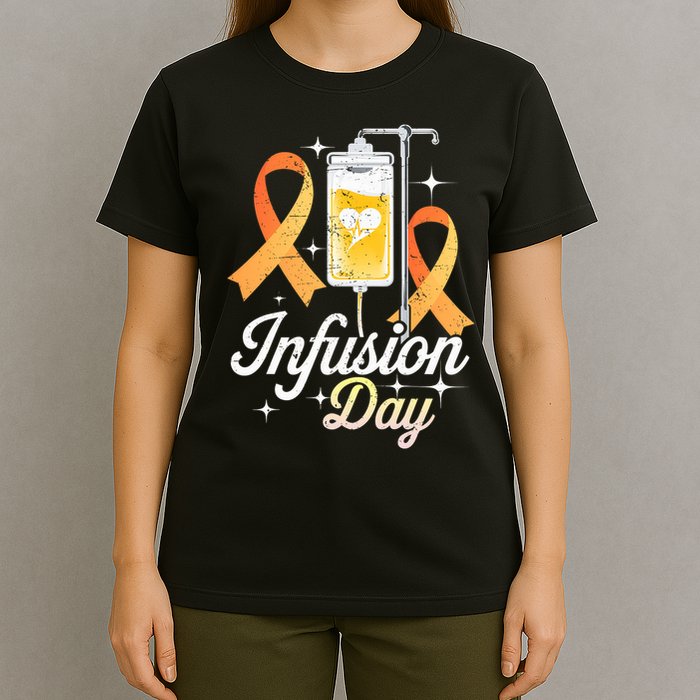 MS I.n.f.u.s.i.o.n Day Multiple Sclerosis Awareness Ribbon T-Shirt