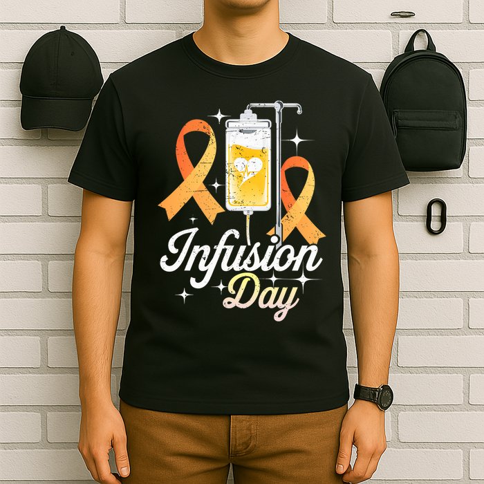 MS I.n.f.u.s.i.o.n Day Multiple Sclerosis Awareness Ribbon T-Shirt