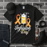 MS I.n.f.u.s.i.o.n Day Multiple Sclerosis Awareness Ribbon Tall T-Shirt