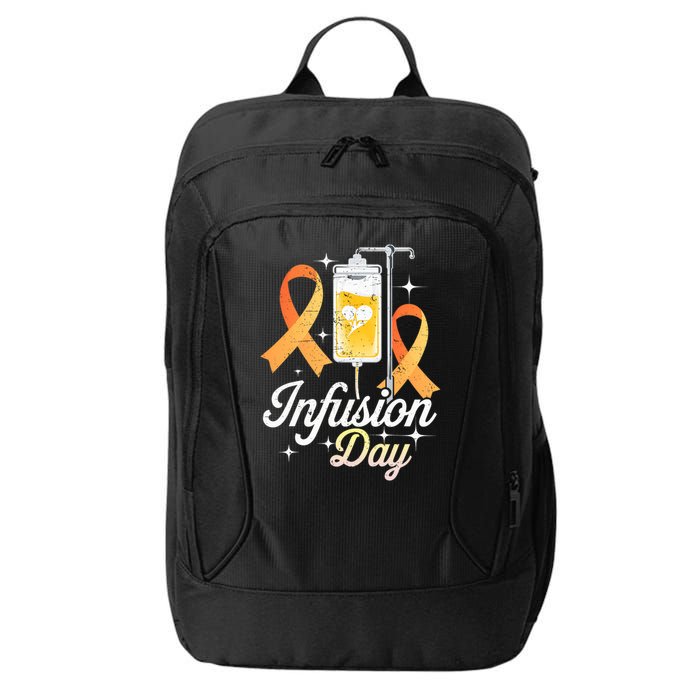 MS I.n.f.u.s.i.o.n Day Multiple Sclerosis Awareness Ribbon City Backpack