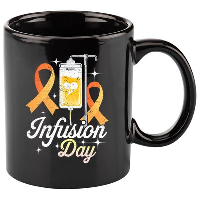 MS I.n.f.u.s.i.o.n Day Multiple Sclerosis Awareness Ribbon 11oz C Handle Ceramic Mug