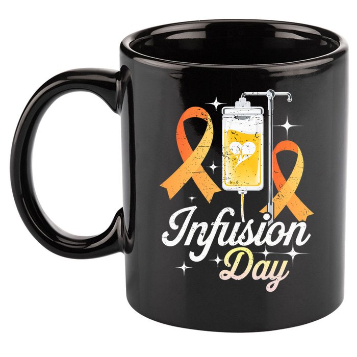 MS I.n.f.u.s.i.o.n Day Multiple Sclerosis Awareness Ribbon 11oz C Handle Ceramic Mug