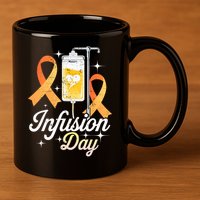 MS I.n.f.u.s.i.o.n Day Multiple Sclerosis Awareness Ribbon 11oz C Handle Ceramic Mug