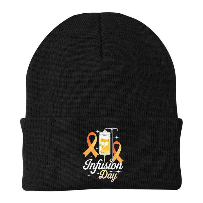 MS I.n.f.u.s.i.o.n Day Multiple Sclerosis Awareness Ribbon Beanie