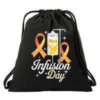 MS I.n.f.u.s.i.o.n Day Multiple Sclerosis Awareness Ribbon Drawstring Bag