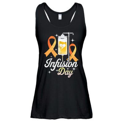 MS I.n.f.u.s.i.o.n Day Multiple Sclerosis Awareness Ribbon Ladies Essential Flowy Tank