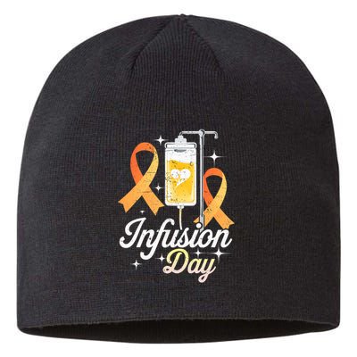 MS I.n.f.u.s.i.o.n Day Multiple Sclerosis Awareness Ribbon Sustainable Beanie