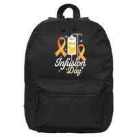 MS I.n.f.u.s.i.o.n Day Multiple Sclerosis Awareness Ribbon 16 in Basic Backpack