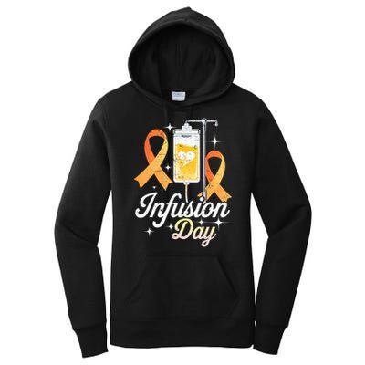 MS I.n.f.u.s.i.o.n Day Multiple Sclerosis Awareness Ribbon Women's Pullover Hoodie