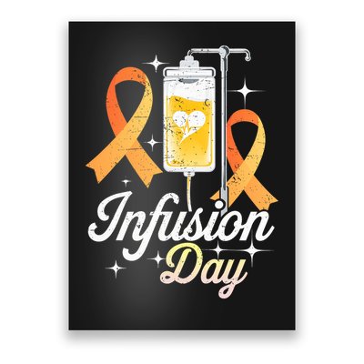 MS I.n.f.u.s.i.o.n Day Multiple Sclerosis Awareness Ribbon Poster