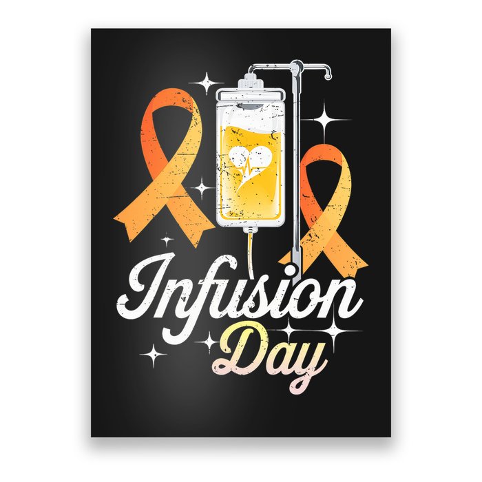 MS I.n.f.u.s.i.o.n Day Multiple Sclerosis Awareness Ribbon Poster