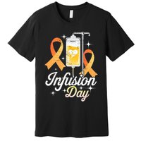 MS I.n.f.u.s.i.o.n Day Multiple Sclerosis Awareness Ribbon Premium T-Shirt