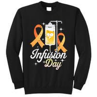 MS I.n.f.u.s.i.o.n Day Multiple Sclerosis Awareness Ribbon Tall Sweatshirt