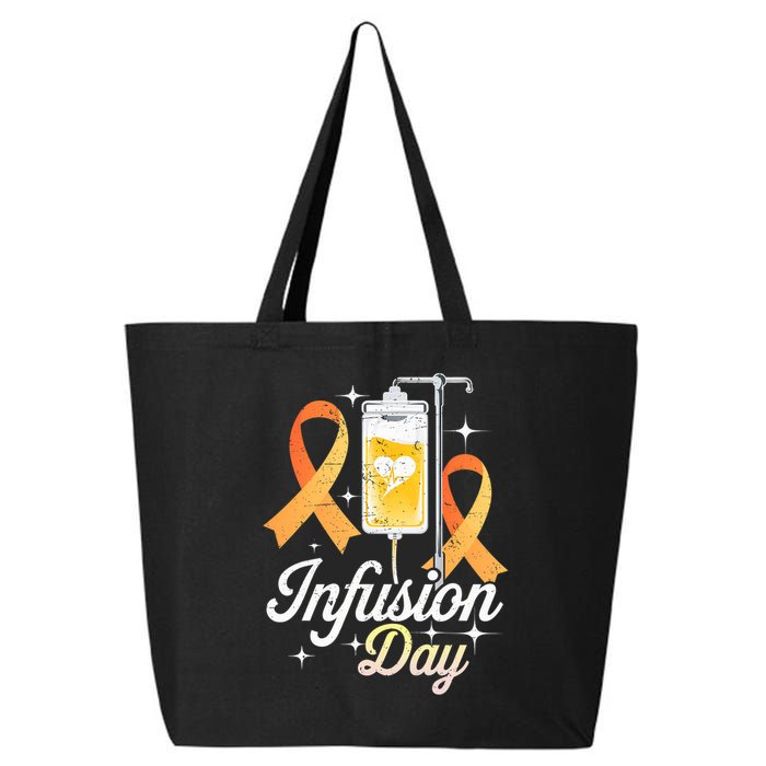MS I.n.f.u.s.i.o.n Day Multiple Sclerosis Awareness Ribbon 25L Jumbo Tote