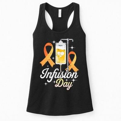 MS I.n.f.u.s.i.o.n Day Multiple Sclerosis Awareness Ribbon Womens Tank Top