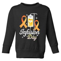 MS I.n.f.u.s.i.o.n Day Multiple Sclerosis Awareness Ribbon Toddler Sweatshirt