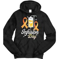 MS I.n.f.u.s.i.o.n Day Multiple Sclerosis Awareness Ribbon Tie Dye Hoodie