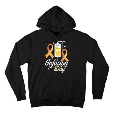 MS I.n.f.u.s.i.o.n Day Multiple Sclerosis Awareness Ribbon Tall Hoodie