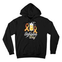 MS I.n.f.u.s.i.o.n Day Multiple Sclerosis Awareness Ribbon Tall Hoodie