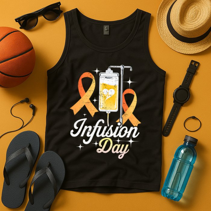 MS I.n.f.u.s.i.o.n Day Multiple Sclerosis Awareness Ribbon Tank Top